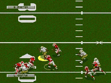 NFL Football '94 Starring Joe Montana (USA) screen shot game playing